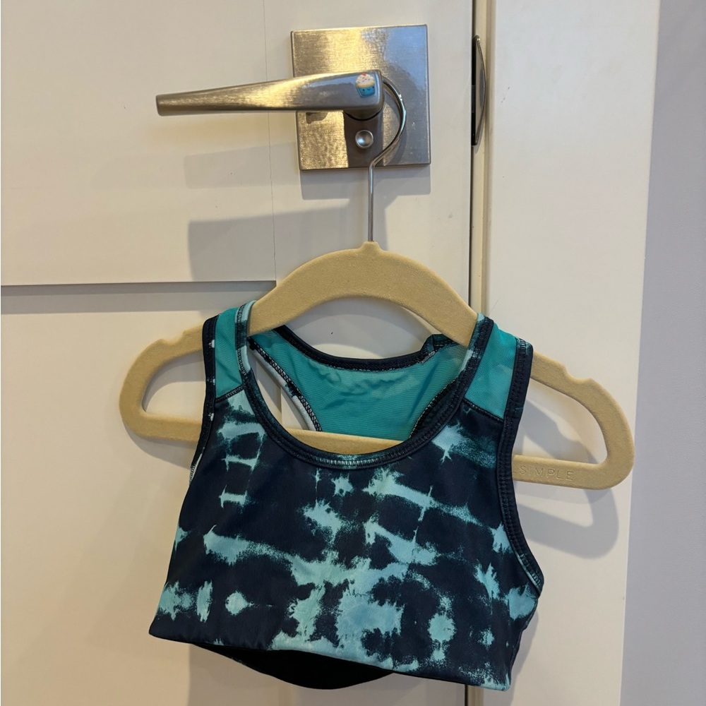 Old Navy girls sports tie dye bra size 7/8